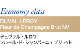 Economy class DUVAL LEROY Fleur de Champagne Brut NV
