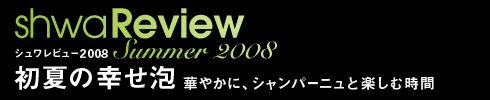 shwaReview Summer 2008 Vr[20008 Ă̍KA ؂₩ɁAVp[jƊyގ