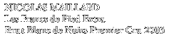 NICOLAS MAILLARD Les Francs de Pied Extra Brut Blanc de Noirs Premier Cru 2003