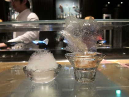 ザハ ハディドの建築 のような物体は『海草』。美しすぎて食べるのが勿体ない。